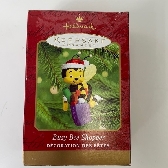 Hallmark Other - Hallmark ornament “Busy Bee shopper”2000